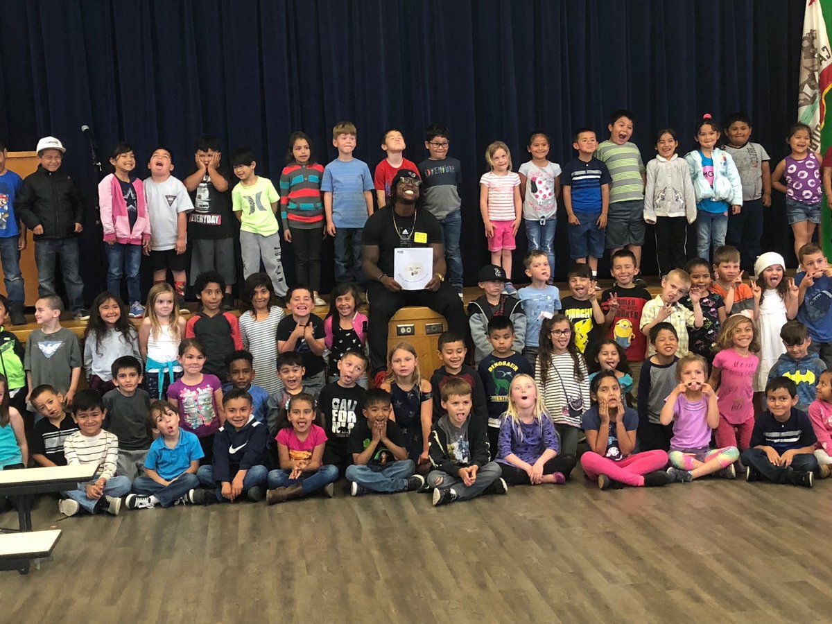 Lavon Coleman visits Clarence Ruth